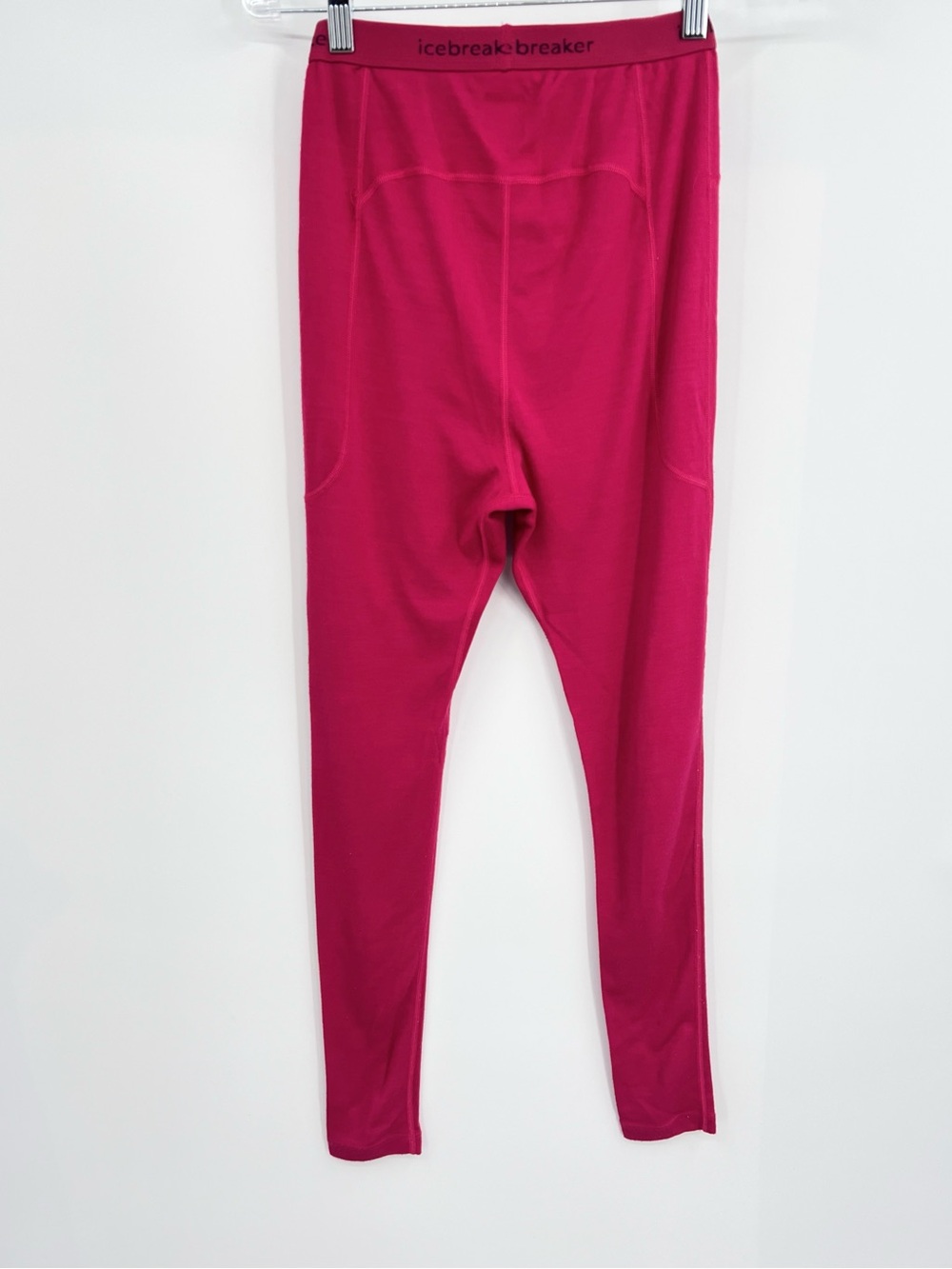 Icebreaker Merino 300 Base Layer Leggings Pants Pink Fuchsia S - Picture 3 of 6
